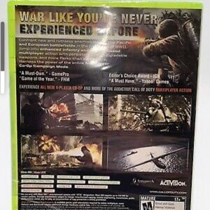 World at war xbox 360